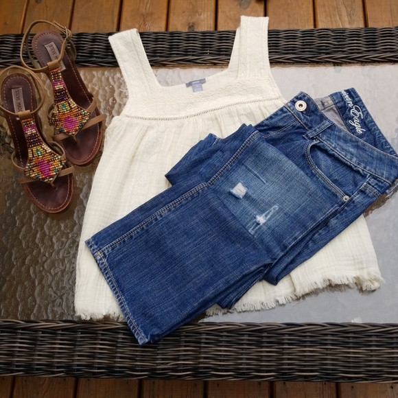 American Eagle 77 Low Rise Jeans - Picture 3 of 6